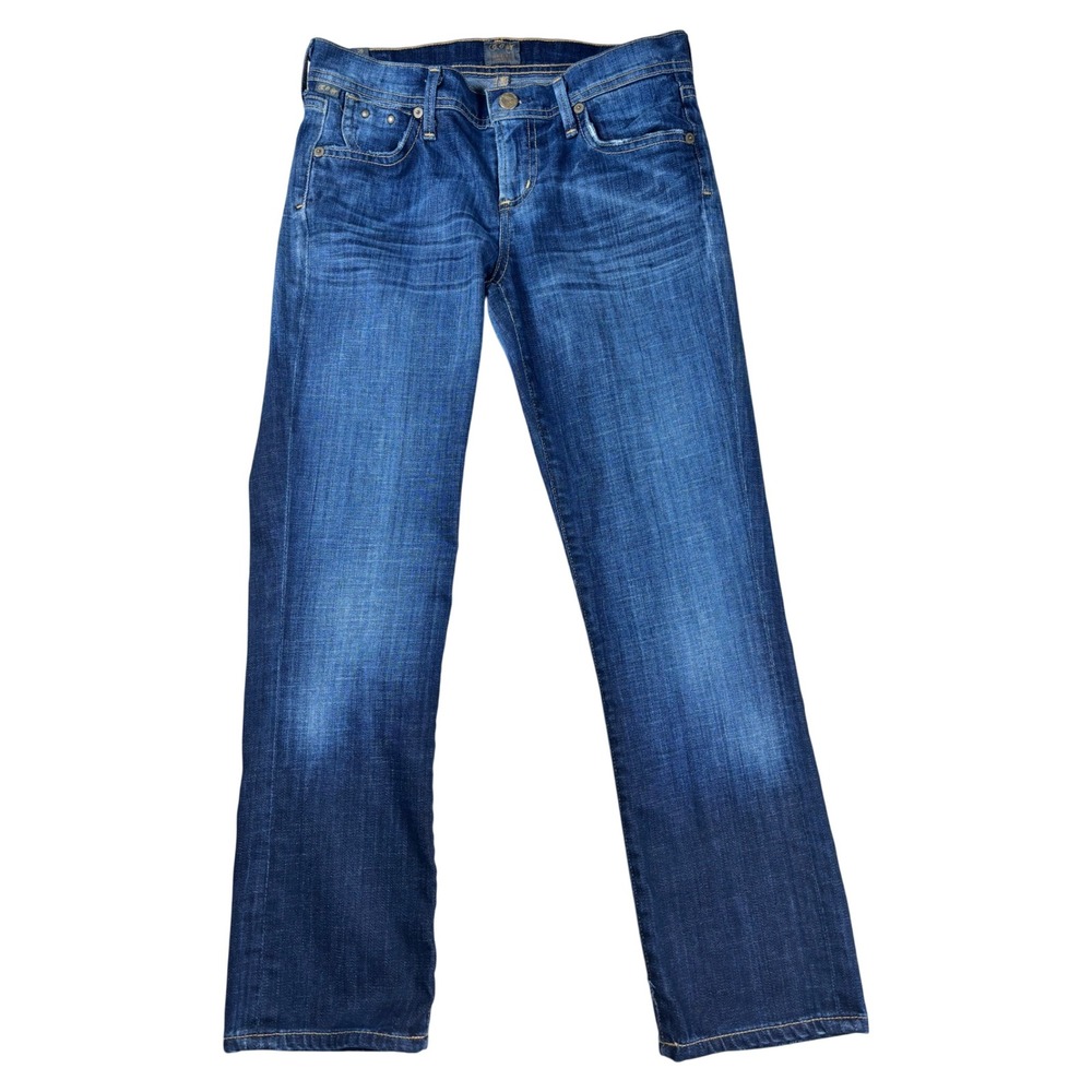 Citizens of Humanity Manic Mini Bootcut Jeans Blue Size 26 Short Inseam